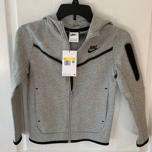Nike NSW Boys S Tech Fleece Hooded Full Zip
